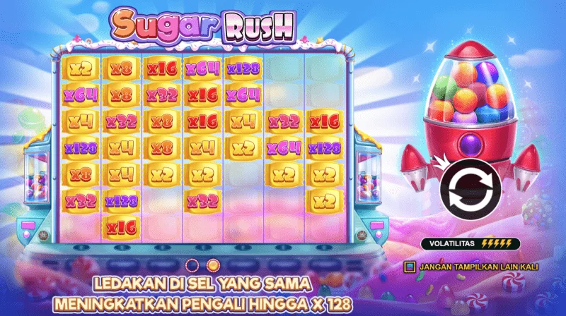 Sugar Rush casino slot